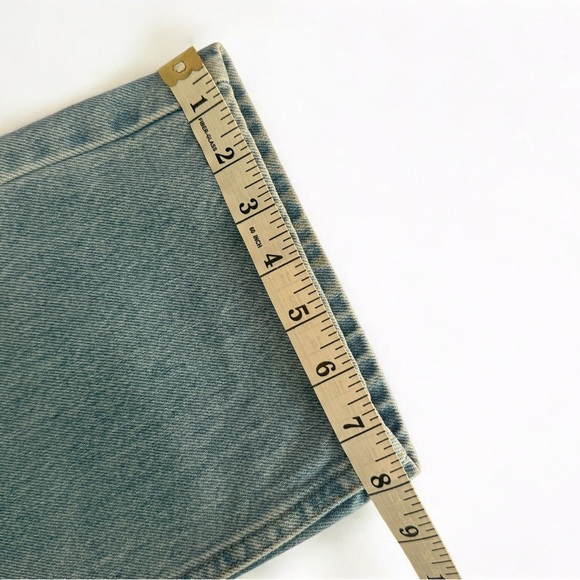 LL Bean size 16 38x30 women’s tapered straight relaxed fit 100% cotton jeans - Picture 7 of 7